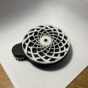 Spinner Espiral con Engranajes